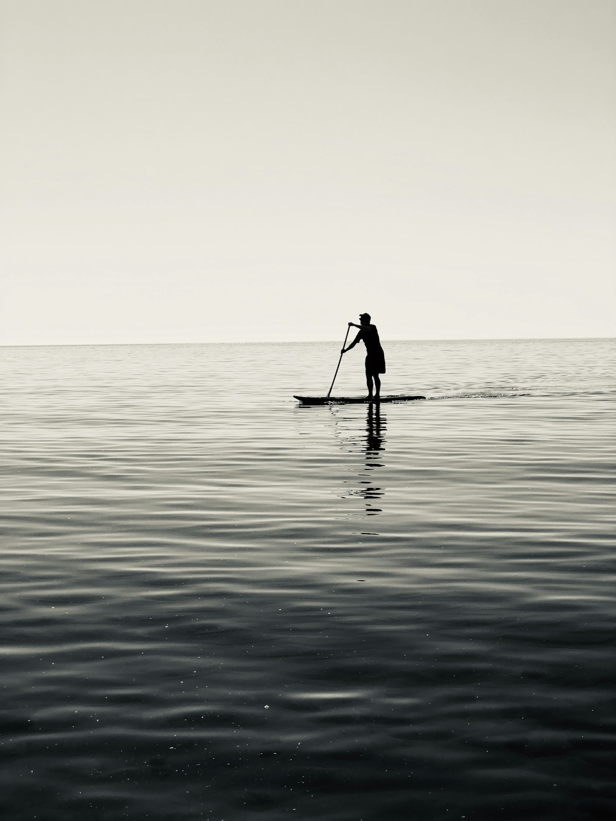Stand up paddle boarding balance