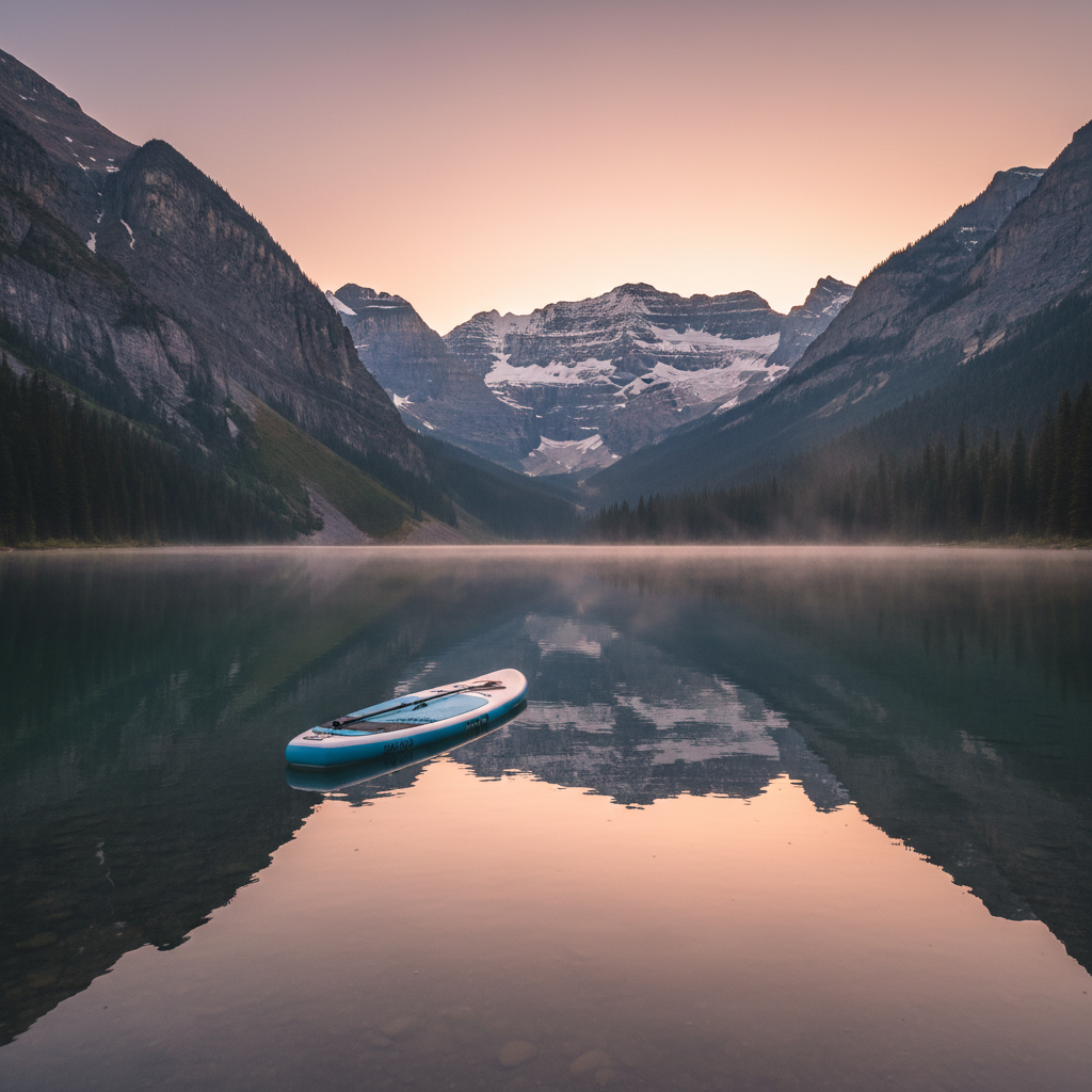 Serene Paddle Boarding Adventures on Tranquil Lakes