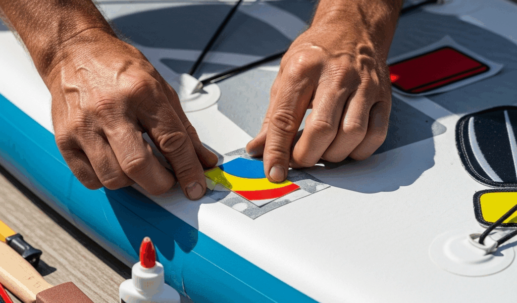 Inflatable SUP Repair How to Fix a Leak in Your Paddleboard