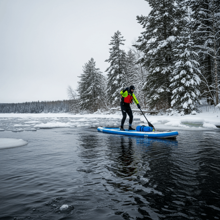 Paddleboarding in Cold Water How to Stay Safe and Warm