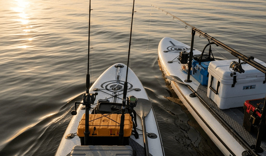 SUP Fishing How to Set Up Your Paddleboard for Fishing