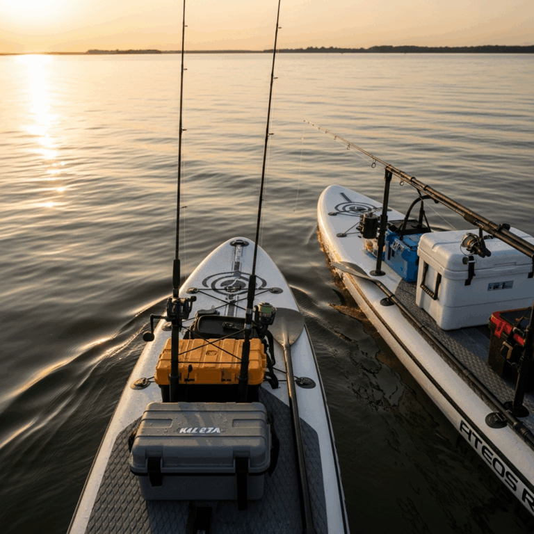 SUP Fishing How to Set Up Your Paddleboard for Fishing