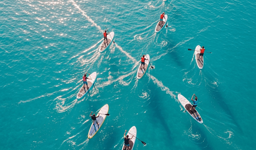 Why Your SUP Board Keeps Hitting Other Paddlers